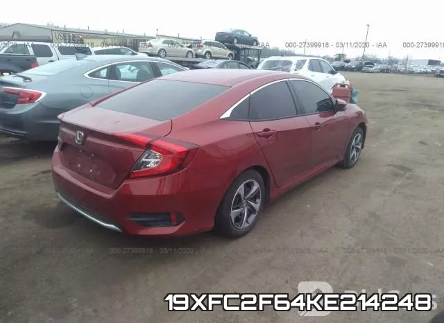 19XFC2F64KE214248 фото 5