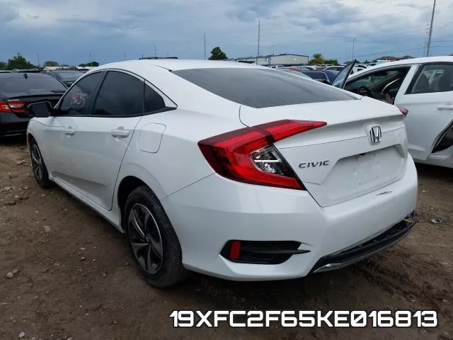 19XFC2F65KE016813 фото 4