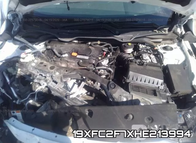 19XFC2F7XHE213994 фото 2