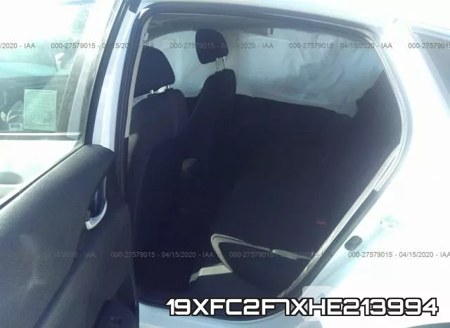 19XFC2F7XHE213994 фото 8
