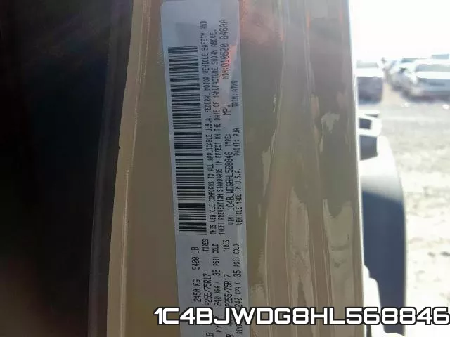 1C4BJWDG8HL568846 фото 2