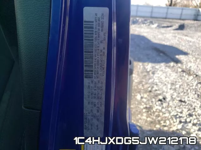 1C4HJXDG5JW212178 фото 2