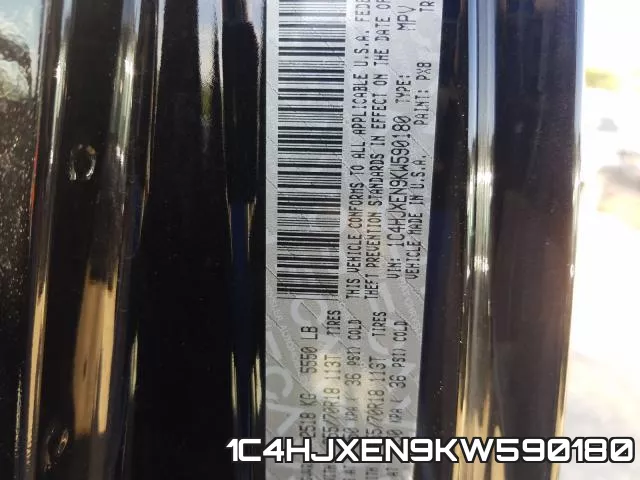 1C4HJXEN9KW590180 фото 2