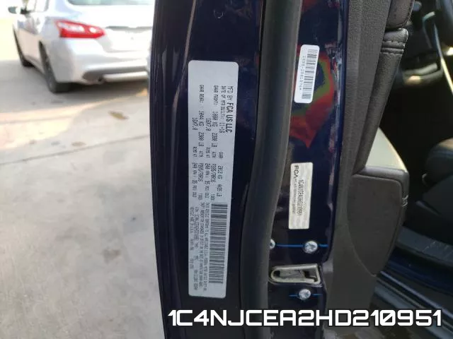 1C4NJCEA2HD210951 фото 2