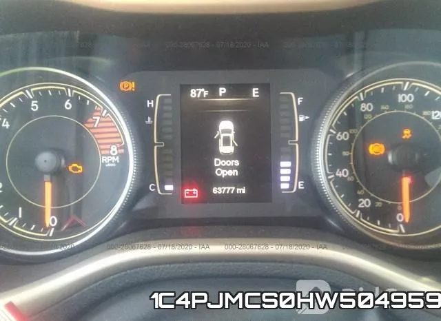 1C4PJMCS0HW504959 фото 8
