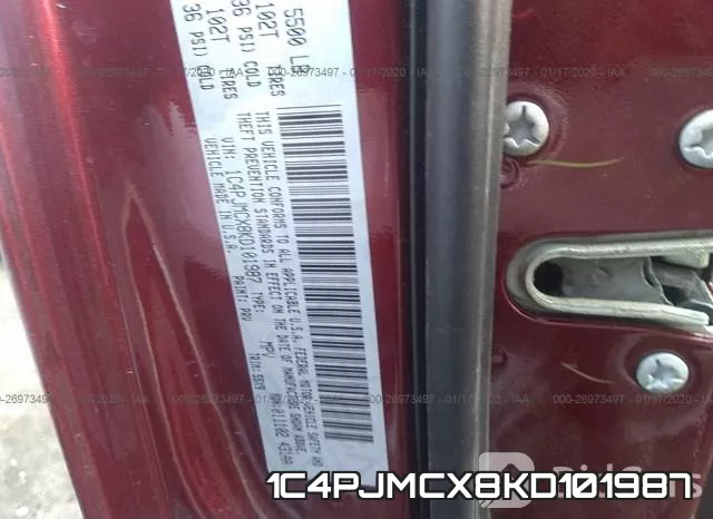 1C4PJMCX8KD101987 фото 10