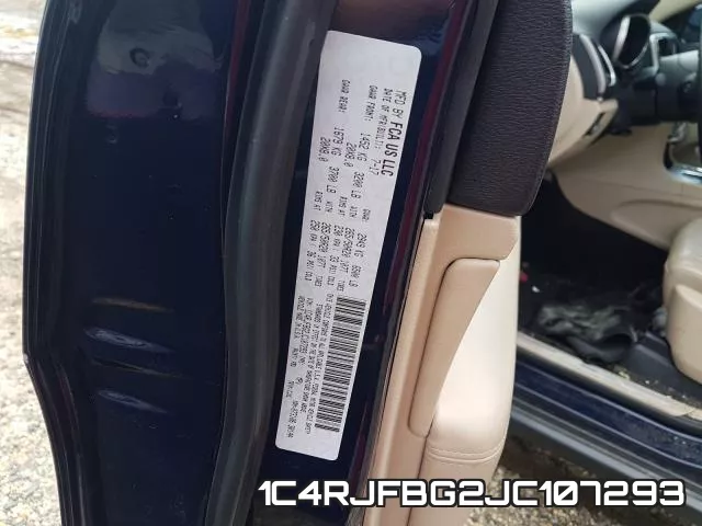 1C4RJFBG2JC107293 фото 2