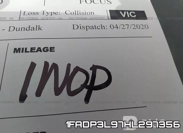 1FADP3L97HL297356 фото 8