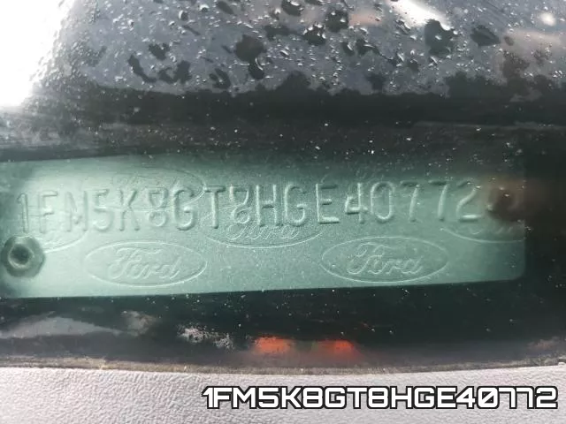 1FM5K8GT8HGE40772 фото 2