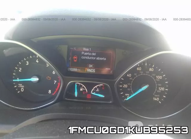 1FMCU0GD1KUB95253 фото 8