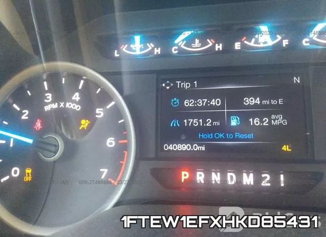 1FTEW1EFXHKD85431 фото 8