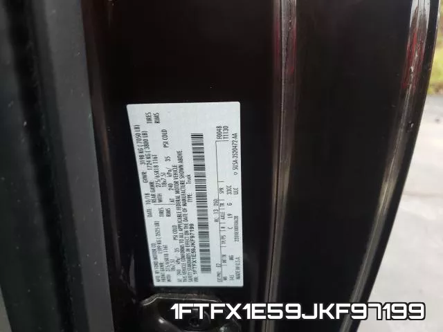 1FTFX1E59JKF97199 фото 2