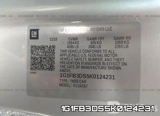 1G1FB3DS5K0124231 фото 10