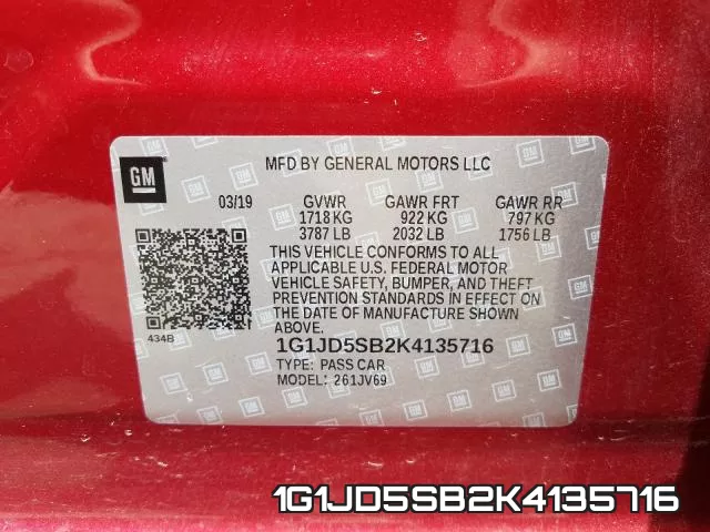 1G1JD5SB2K4135716 фото 2
