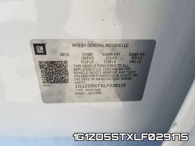1G1ZD5STXLF029175 фото 2