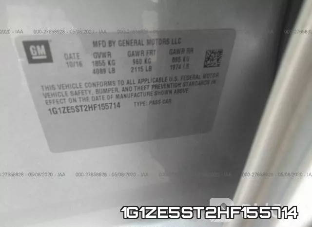 1G1ZE5ST2HF155714 фото 10