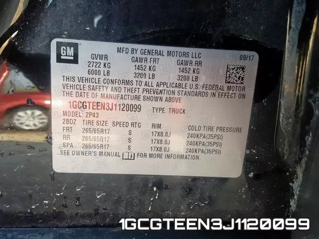 1GCGTEEN3J1120099 фото 2