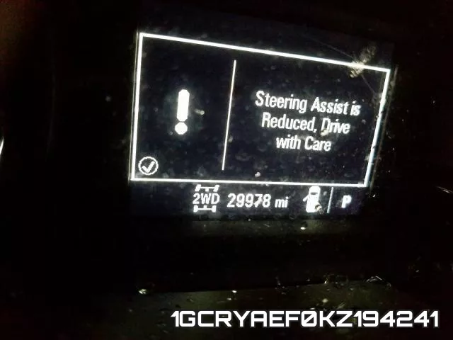 1GCRYAEF0KZ194241 фото 9