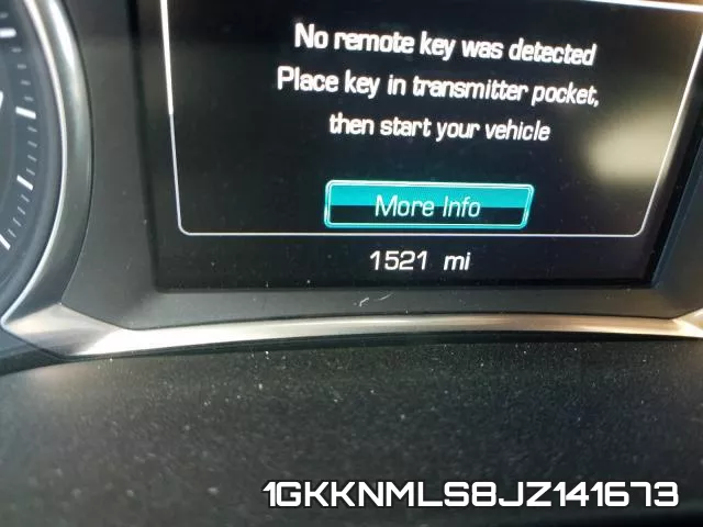 1GKKNMLS8JZ141673 фото 8