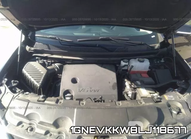 1GNEVKKW8LJ118677 фото 2