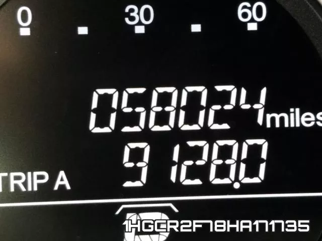 1HGCR2F78HA171735 фото 8