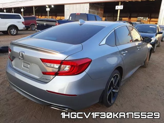 1HGCV1F30KA175529 фото 5