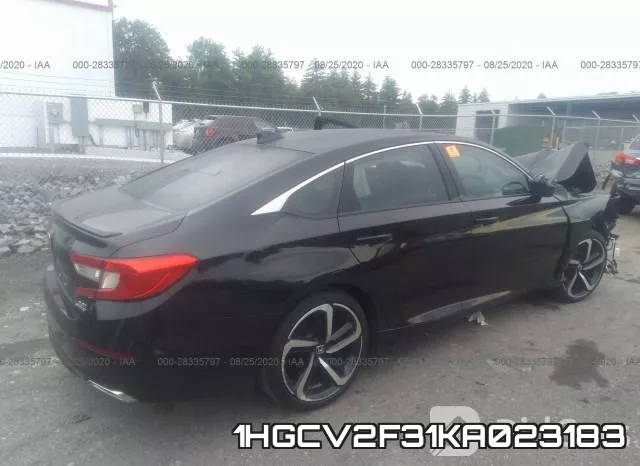 1HGCV2F31KA023183 фото 5
