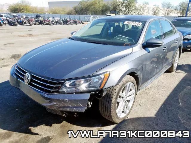 1VWLA7A31KC000843 фото 3