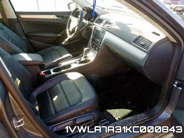 1VWLA7A31KC000843 фото 6