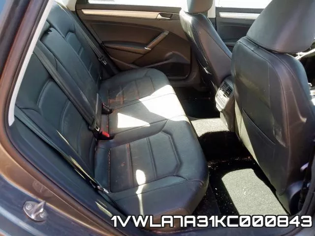 1VWLA7A31KC000843 фото 7