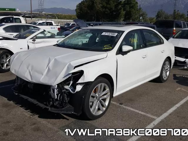 1VWLA7A38KC008700 фото 3