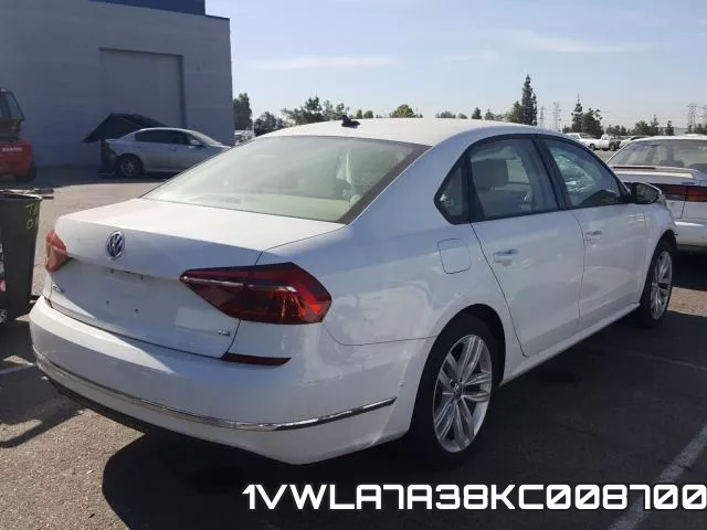 1VWLA7A38KC008700 фото 5