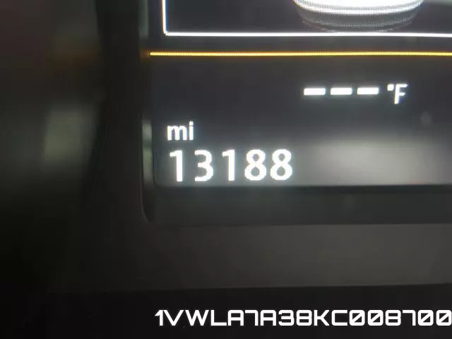 1VWLA7A38KC008700 фото 9