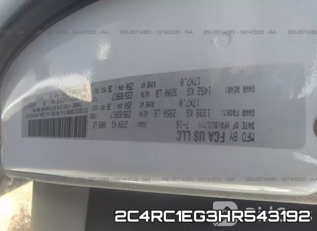 2C4RC1EG3HR543192 фото 10
