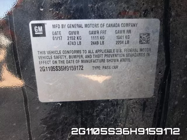 2G1105S36H9159172 фото 2