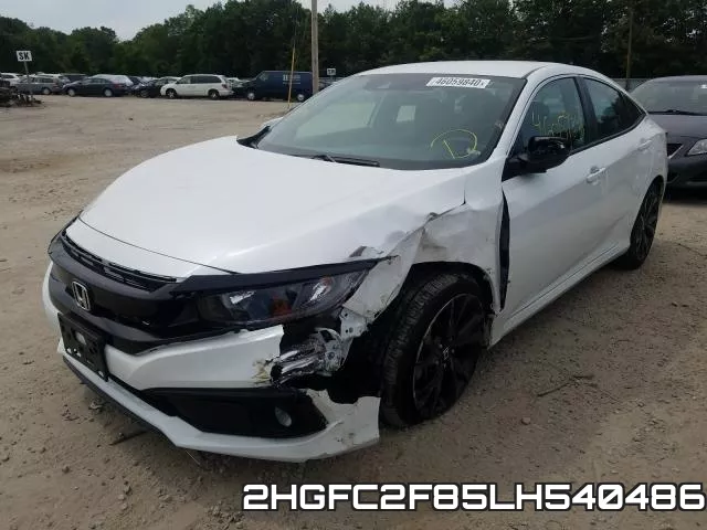 2HGFC2F85LH540486 фото 3