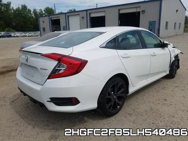 2HGFC2F85LH540486 фото 5