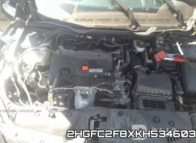 2HGFC2F8XKH534603 фото 2