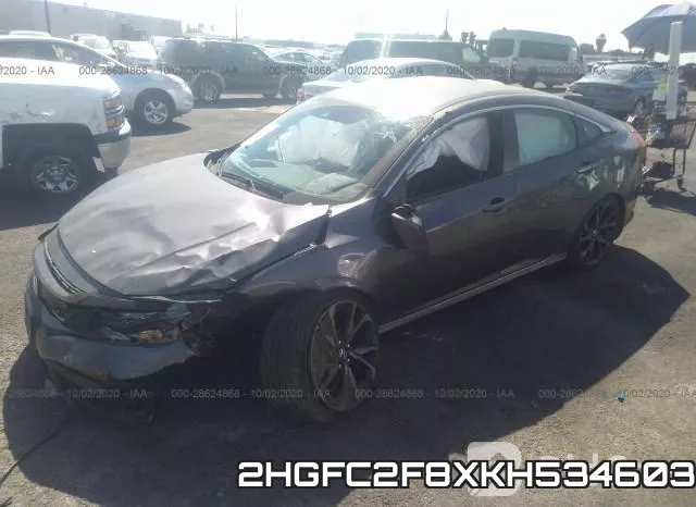 2HGFC2F8XKH534603 фото 3