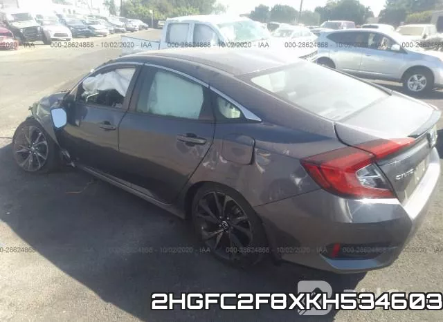 2HGFC2F8XKH534603 фото 4
