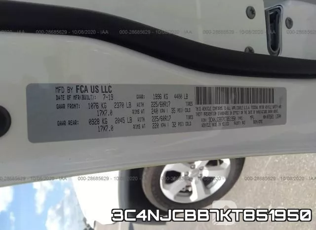 3C4NJCBB7KT851950 фото 10