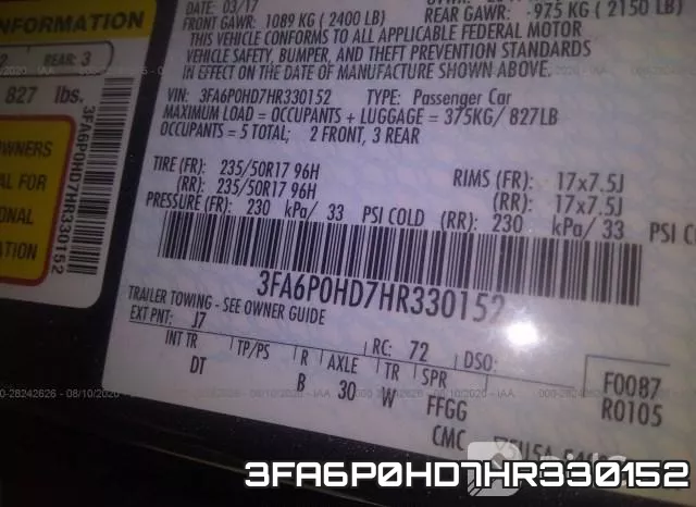 3FA6P0HD7HR330152 фото 10