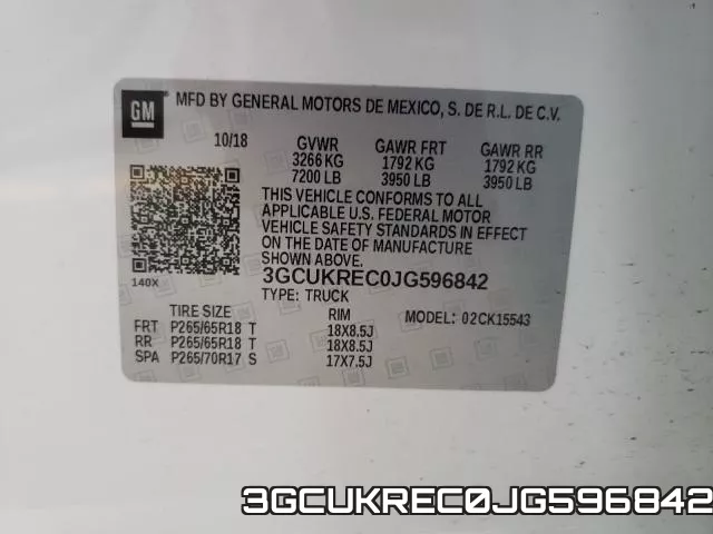 3GCUKREC0JG596842 фото 2