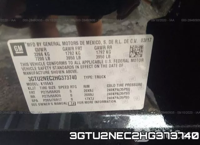 3GTU2NEC2HG373740 фото 10