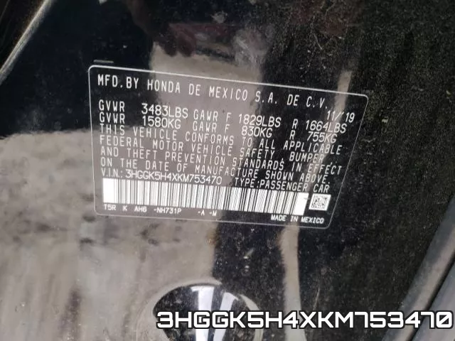 3HGGK5H4XKM753470 фото 2