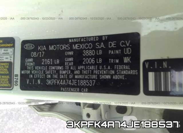 3KPFK4A74JE188537 фото 10