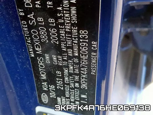 3KPFK4A76HE069138 фото 2