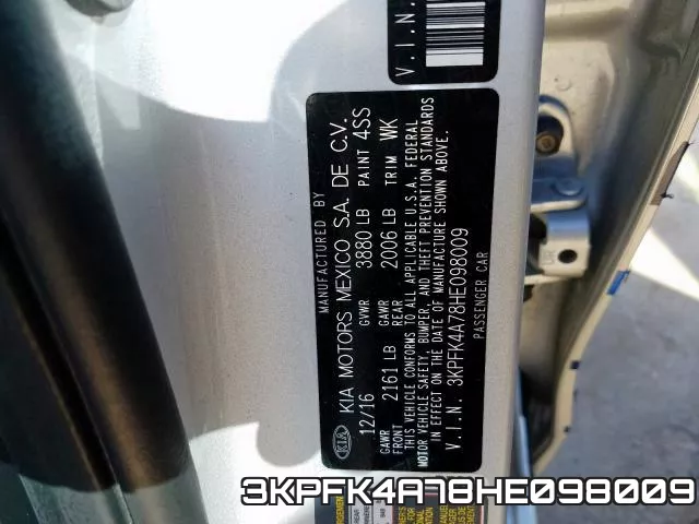 3KPFK4A78HE098009 фото 2