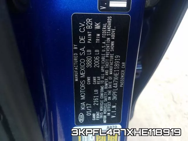 3KPFL4A7XHE118919 фото 2