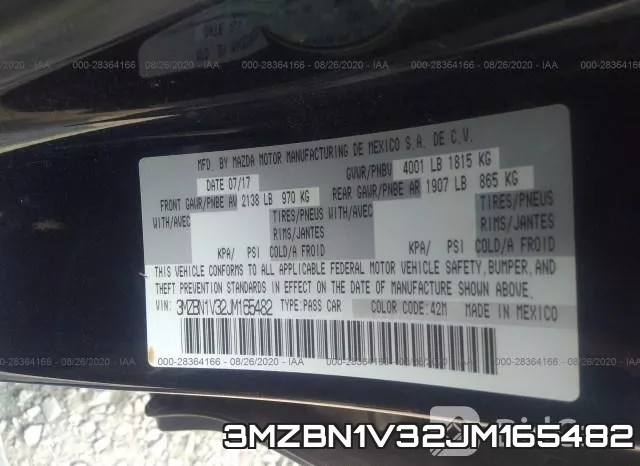 3MZBN1V32JM165482 фото 10
